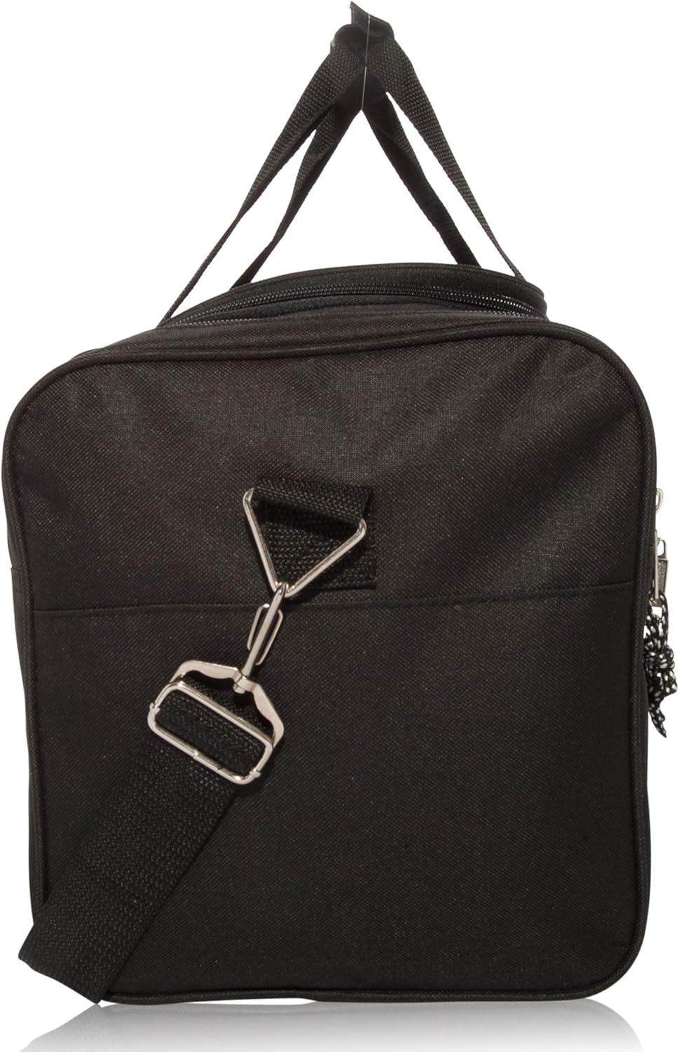 21" Blank Sports Duffle Bag Gym Bag Travel Duffel Adjustable Strap in Black - Image 4